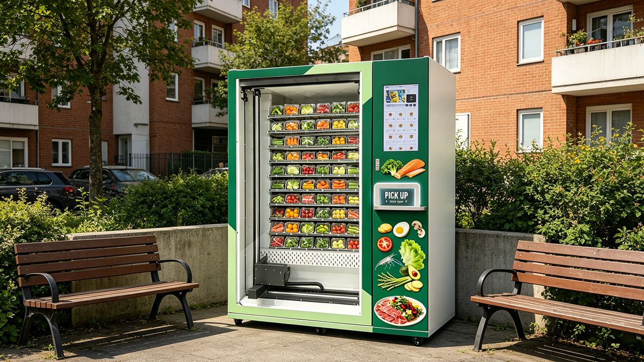 Hot Food Vending Machine-46