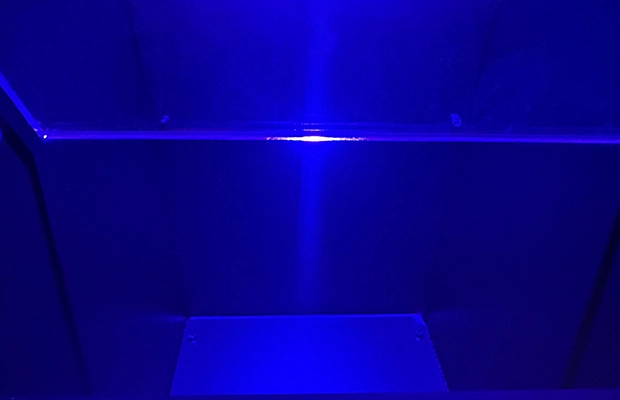 Disinfection lamp coffee vending machine