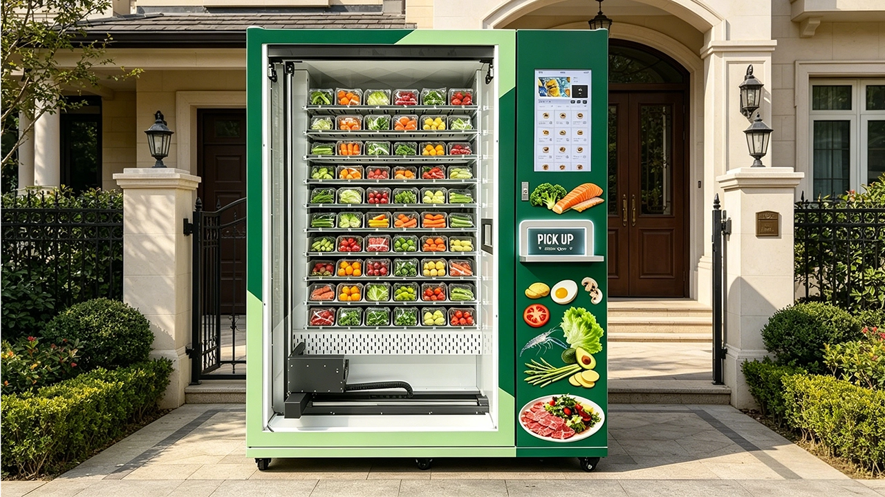 Hot Food Vending Machine-45