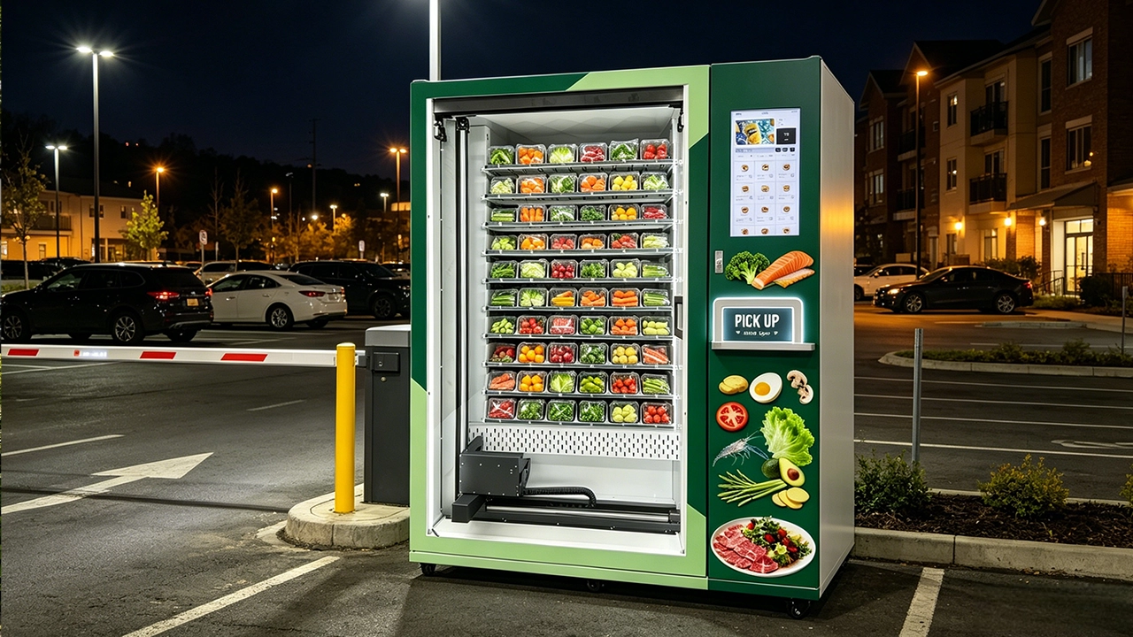 Hot Food Vending Machine-47