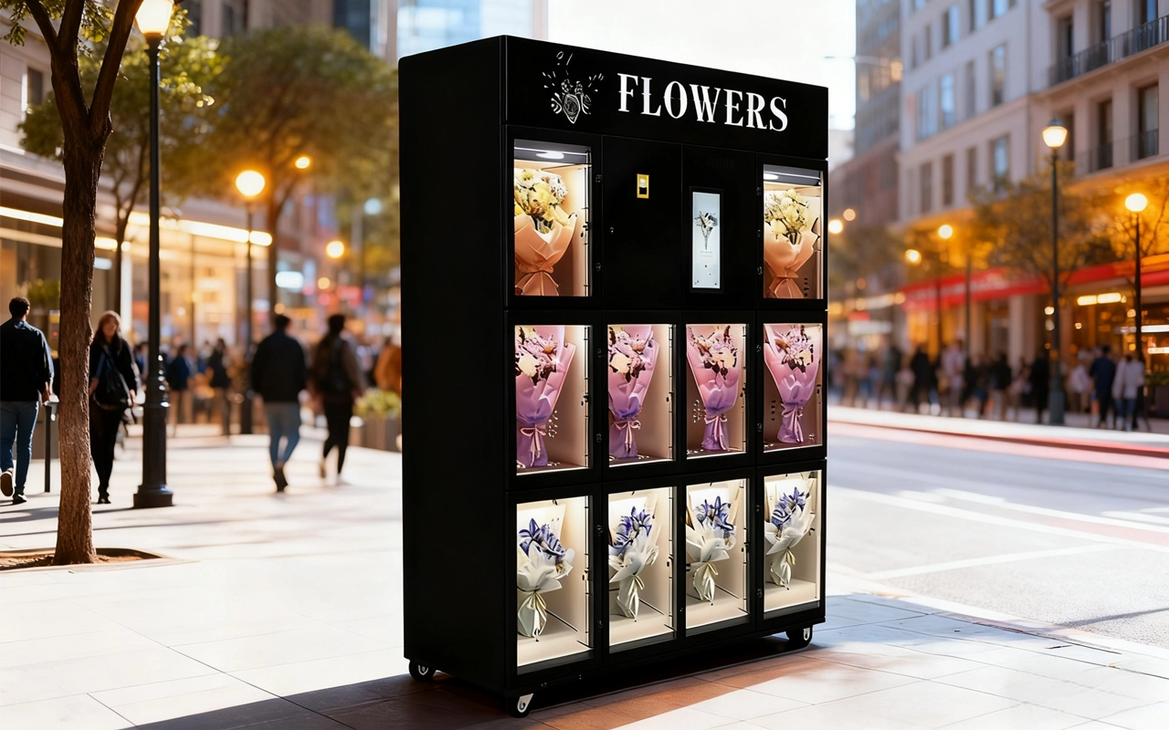 Flower vending machine-8