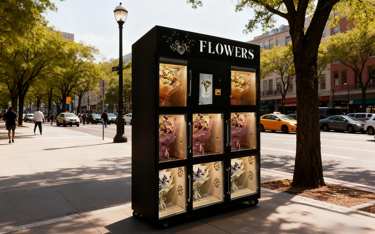 Flower vending machine-9