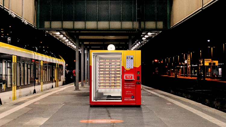 Hot Food Vending Machine-19