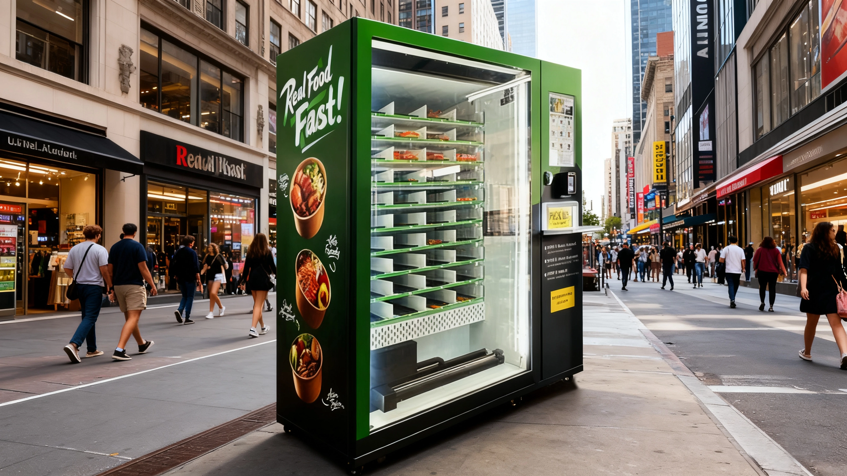 Hot Food Vending Machine-31