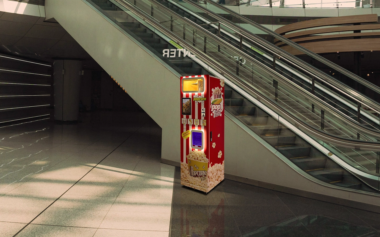 Popcorn vending machine-11