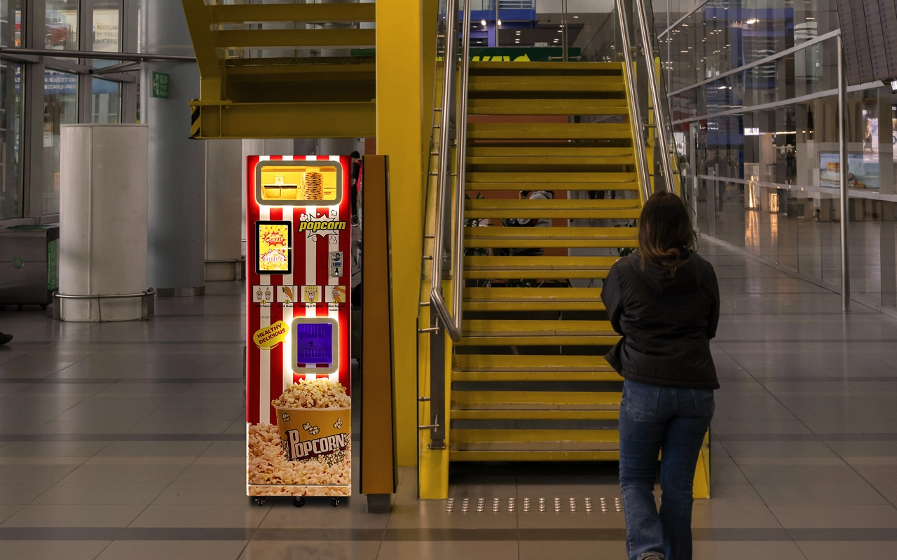 Popcorn vending machine-12
