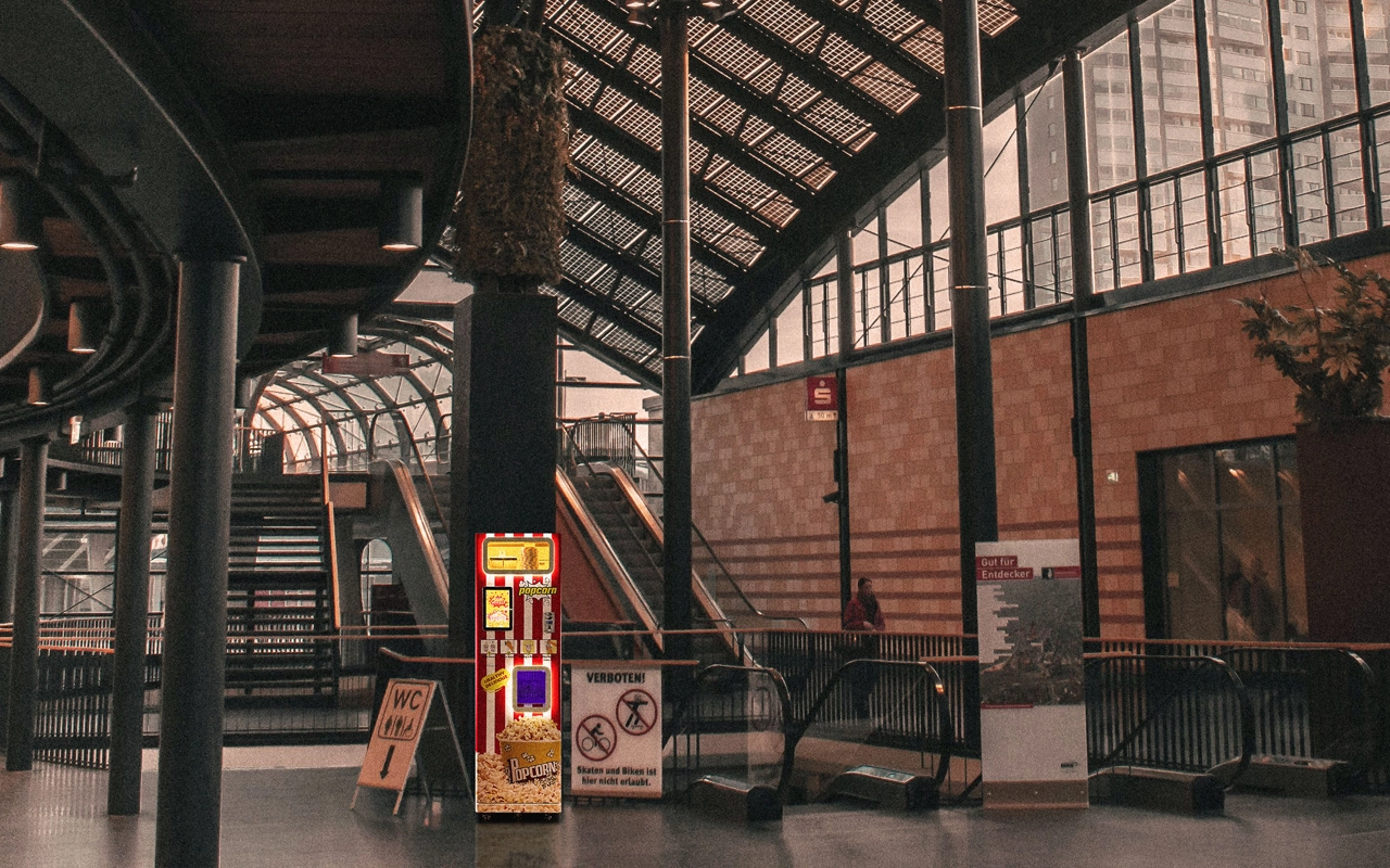 Popcorn vending machine-13