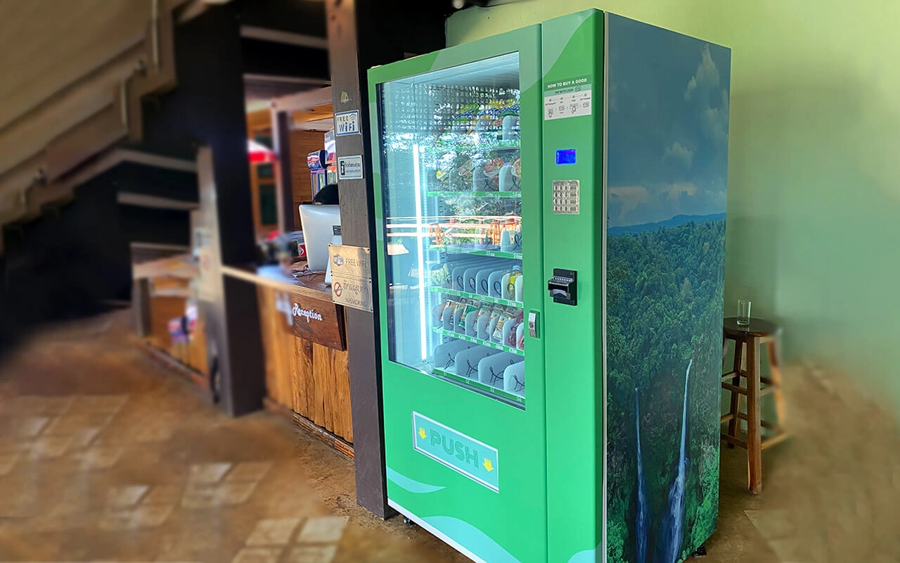 Snack vending machines